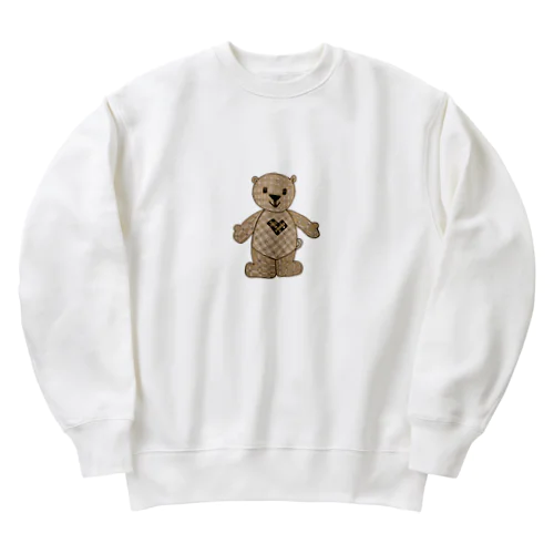 Loveコレクション quatrième <くま> Heavyweight Crew Neck Sweatshirt