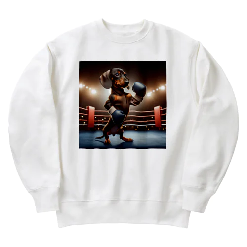 ドック　ボクシング　チャンピオンシップ Heavyweight Crew Neck Sweatshirt