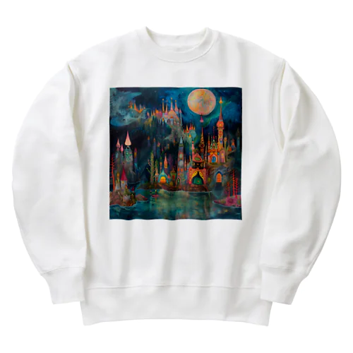 夢の国 Heavyweight Crew Neck Sweatshirt