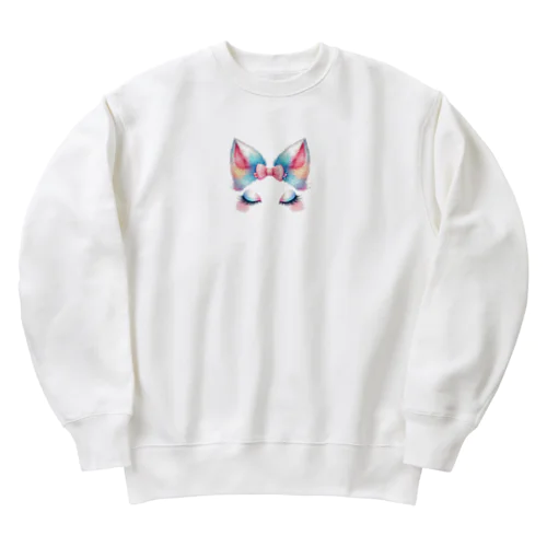 メイクだいすきNekokoさん🐱 Heavyweight Crew Neck Sweatshirt