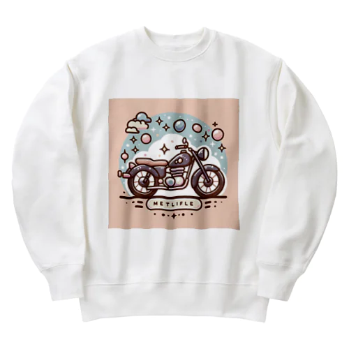 夢のバブルライド Heavyweight Crew Neck Sweatshirt