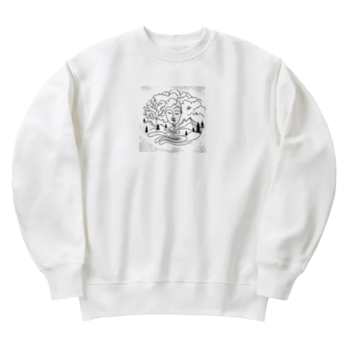 Budda/ブッダ Heavyweight Crew Neck Sweatshirt