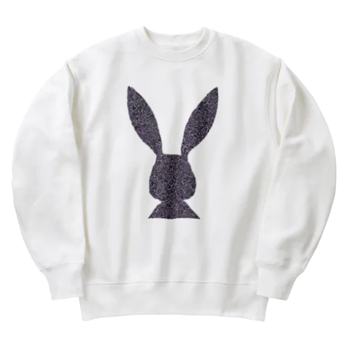 シルエットぴょん🐰 Heavyweight Crew Neck Sweatshirt