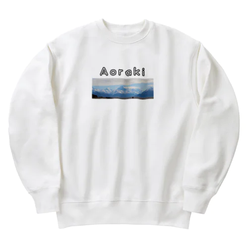 Aoraki 〜自然の宝石箱:ニュージーランドより〜 Heavyweight Crew Neck Sweatshirt