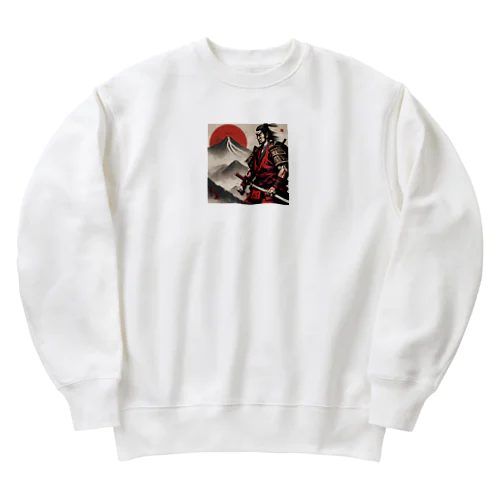 サムライハート Heavyweight Crew Neck Sweatshirt