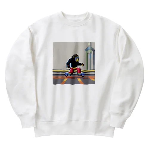 スケボーゴリラ Heavyweight Crew Neck Sweatshirt