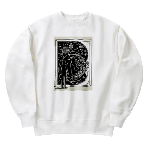 Oneself Heavyweight Crew Neck Sweatshirt