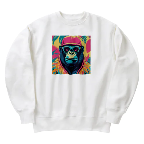 ラッパーゴリラ Heavyweight Crew Neck Sweatshirt