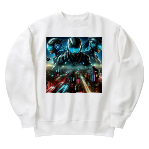 : “未来の守護者” 　感謝。ありがとう Heavyweight Crew Neck Sweatshirt