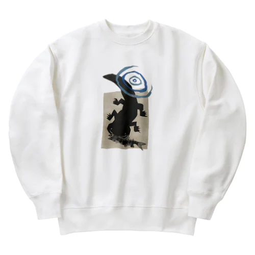 オオサンショウウオ Heavyweight Crew Neck Sweatshirt