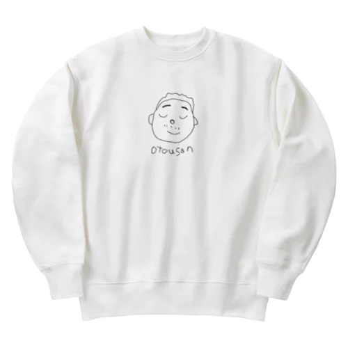 親子で身につけよう (おとうさん) Heavyweight Crew Neck Sweatshirt