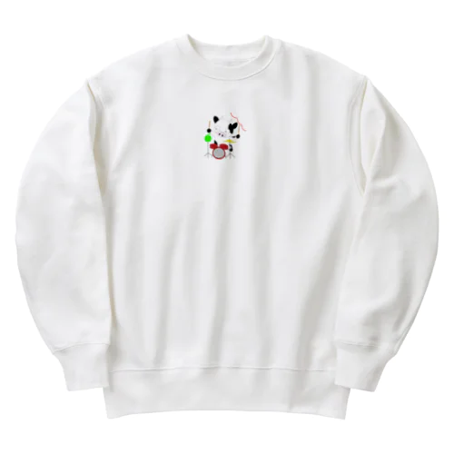 道産子！牛ちゃん Heavyweight Crew Neck Sweatshirt