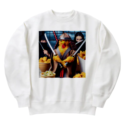 ブラックペッパーチキン Heavyweight Crew Neck Sweatshirt