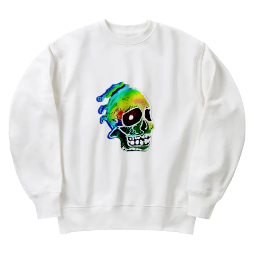 ドクロ💀3 Heavyweight Crew Neck Sweatshirt