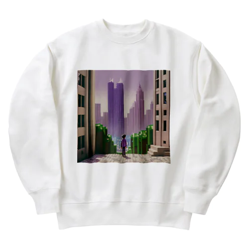 たそがれくん Heavyweight Crew Neck Sweatshirt