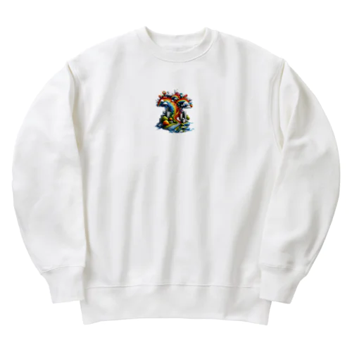 レインボーツリー Heavyweight Crew Neck Sweatshirt