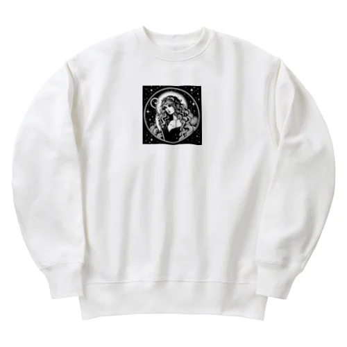 おとめ座 Heavyweight Crew Neck Sweatshirt