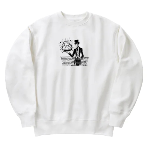 Magic from your fingertips - Smoke Artist Heavyweight Crew Neck Sweatshirt