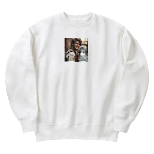 洋画メンズ Heavyweight Crew Neck Sweatshirt