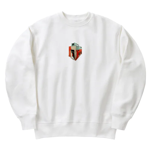 廃墟 2 Heavyweight Crew Neck Sweatshirt