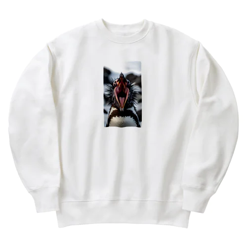 ペンギンの口の中 Heavyweight Crew Neck Sweatshirt