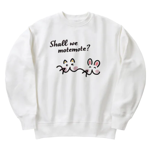 モテモテ Heavyweight Crew Neck Sweatshirt