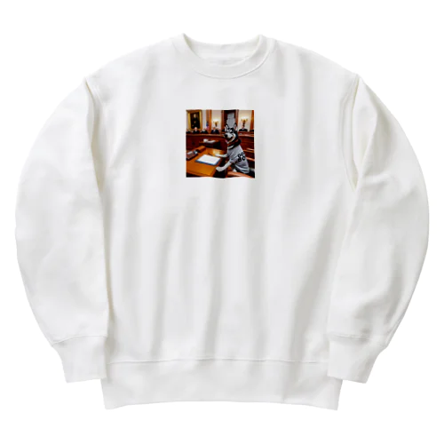 裁判参戦GOOD BOY Heavyweight Crew Neck Sweatshirt