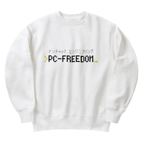 PC-FREEDOM Official グッズ Heavyweight Crew Neck Sweatshirt