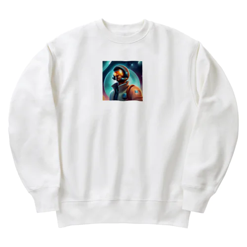 宇宙刑事トムソン Heavyweight Crew Neck Sweatshirt