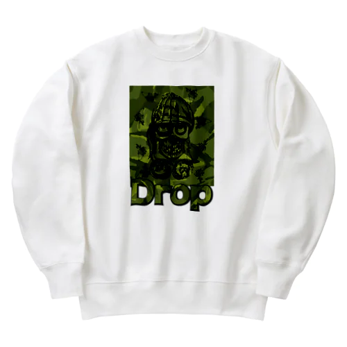 がいこつさん Heavyweight Crew Neck Sweatshirt