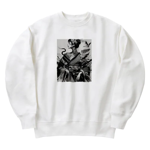 和美人 Heavyweight Crew Neck Sweatshirt