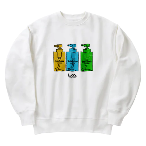 お風呂トリオ Heavyweight Crew Neck Sweatshirt