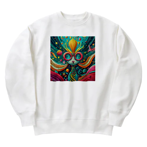 奇妙奇天烈な世界観 Heavyweight Crew Neck Sweatshirt