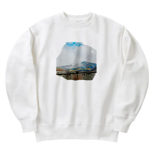 冬の丹沢 Heavyweight Crew Neck Sweatshirt