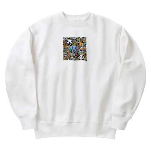 動物園 Heavyweight Crew Neck Sweatshirt