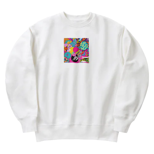 ポップな雰囲気グッズ Heavyweight Crew Neck Sweatshirt