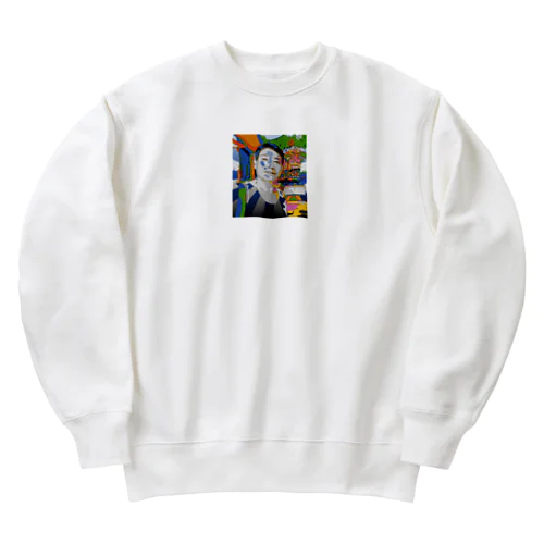 K太郎 Heavyweight Crew Neck Sweatshirt