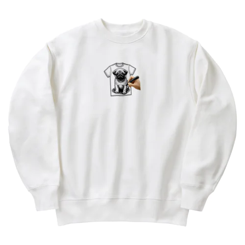 デッサンパグ T Heavyweight Crew Neck Sweatshirt