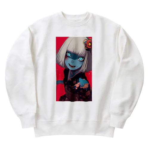 人形ちゃん Heavyweight Crew Neck Sweatshirt