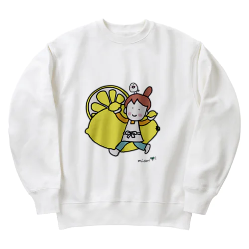 れもん Heavyweight Crew Neck Sweatshirt