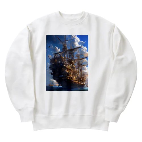 海賊船　なでしこ1478 Heavyweight Crew Neck Sweatshirt