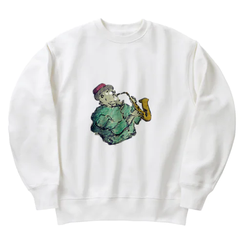 jazz Heavyweight Crew Neck Sweatshirt