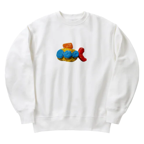 えびフライサブマリン Heavyweight Crew Neck Sweatshirt