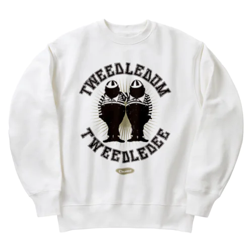 Tweedledum and Tweedledee Heavyweight Crew Neck Sweatshirt