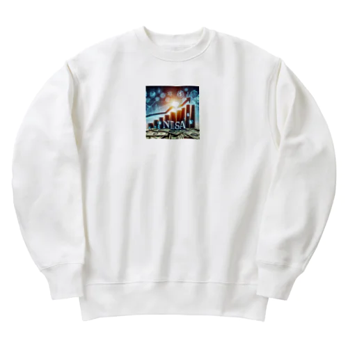 株価の上昇で賢く資産形成💰✨ Heavyweight Crew Neck Sweatshirt