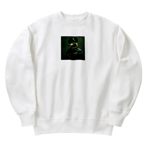 アヒル軍曹 Heavyweight Crew Neck Sweatshirt