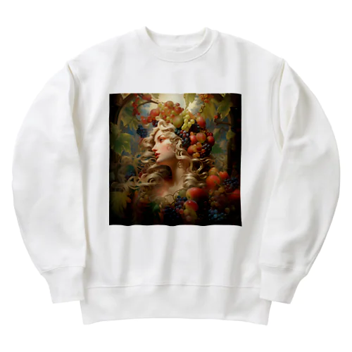 果実の女神　なでしこ1478 Heavyweight Crew Neck Sweatshirt