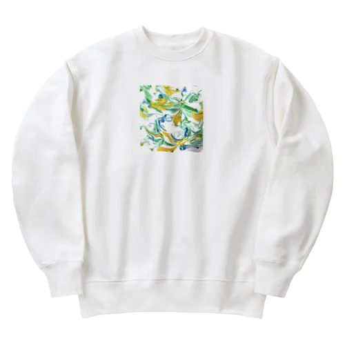 いちとくん（５歳）デザイン Heavyweight Crew Neck Sweatshirt