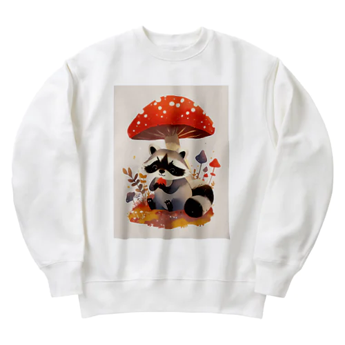 アライグマのお食事　Hime  2530 Heavyweight Crew Neck Sweatshirt