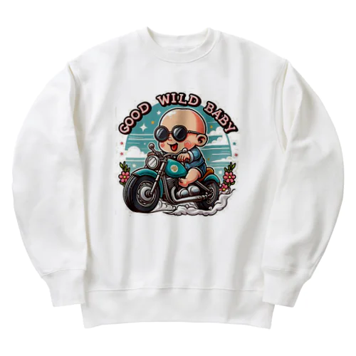 ワイルドベイビー Heavyweight Crew Neck Sweatshirt